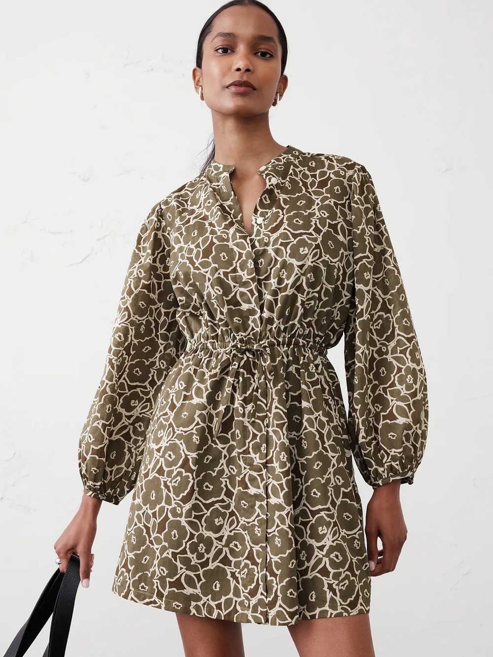 Banana Republic VOILE MINI SHIRT DRESS